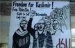 Amidst Ramjas row, ’Freedom for Kashmir’ poster surfaces on Jawaharlal Nehru University 